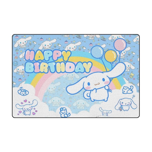 Cinnamoroll Theme Mat Home Kitchen Decor Non Slip Washable Indoor Door Mat for Bedroom Living Room Kitchen