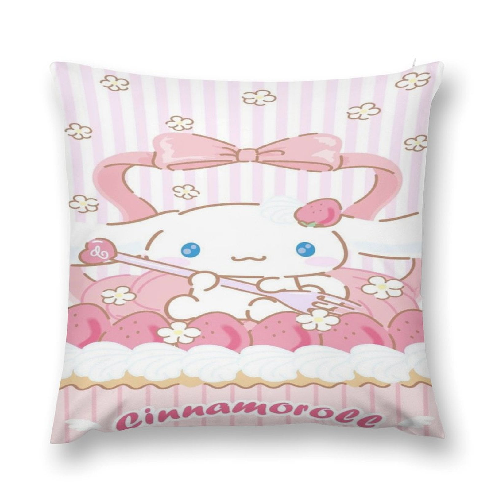 Cinnamoroll Throw Pillow Covers Cartoon Pillow Case Square Cushion