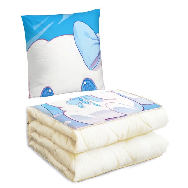 Cinnamoroll Travel Blanket and Pillow Set Pillow Kids Gift Travel