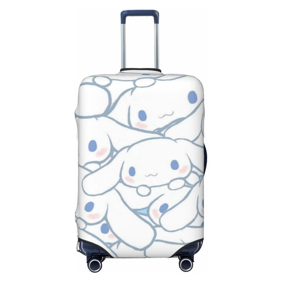 Cinnamoroll Travel Luggage Cover Suitcase Protector Anti Scratch Suitcase Cover Washable Baggage Covers