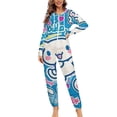 thumbnail image 1 of Cinnamoroll Unisex Onesie Pajamas Zipper Jumpsuit Hooded One Piece Sleepwear for Family Mens Womens, 1 of 8