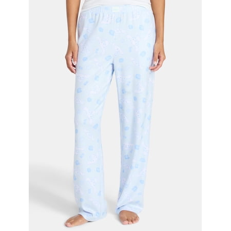 Strawberry Shortcake Cinnamoroll Women's and Women's Plus Sleep Pants with Pockets, 32" Inseam, Sizes XS-3X