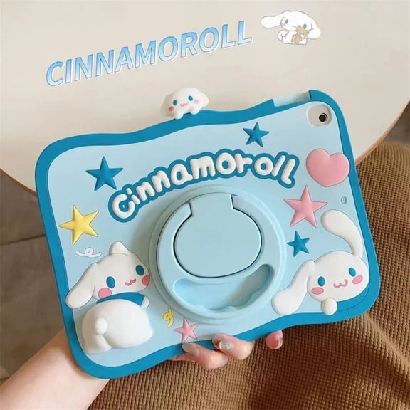 Cinnamoroll iPad Case 7/8/9/10th Cute Silicon Tablets Case
