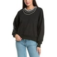 thumbnail image 1 of Cinq à Sept womens  Brandy Pullover, l, Black, 1 of 3