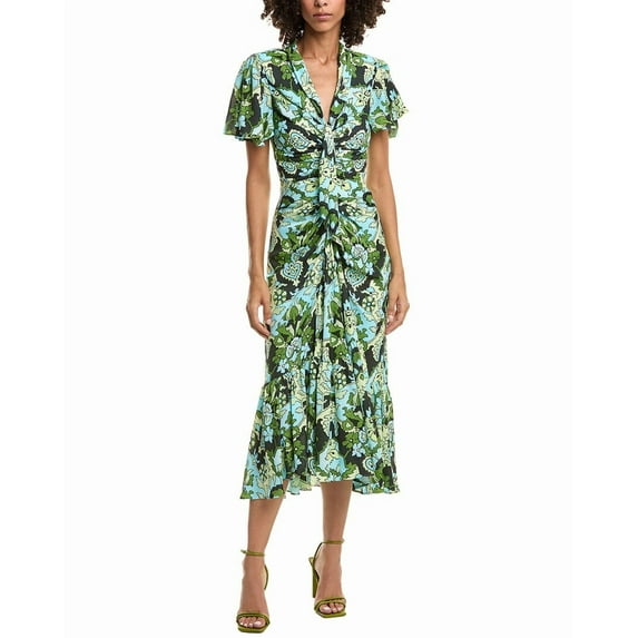 Cinq à Sept womens Damask Peeta Dress, 0