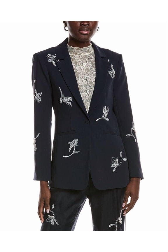 Cinq à Sept womens Falling Lilies Karlie Blazer, 00