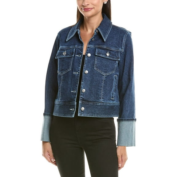 Cinq à Sept womens  Isaline Denim Jacket, s, Blue