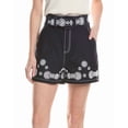 thumbnail image 1 of Cinq à Sept womens  Mazie Eyelet Aldi Short, 0, Navy, 1 of 4