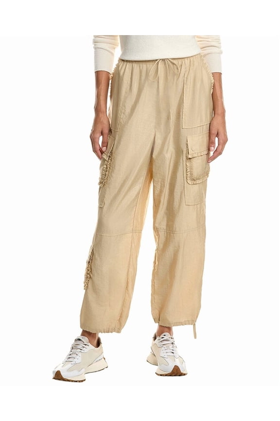 Cinq à Sept womens Ruffle Nitsan Parachute Pant, m