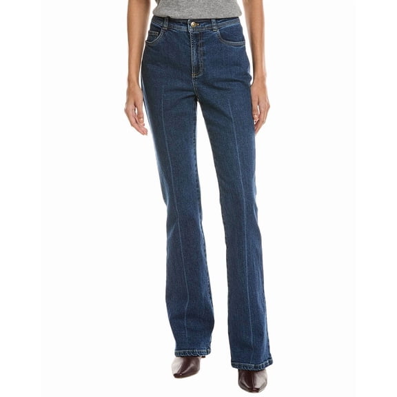 Cinq à Sept womens  Shailene Straight Leg Tailor Jean, 00, Blue