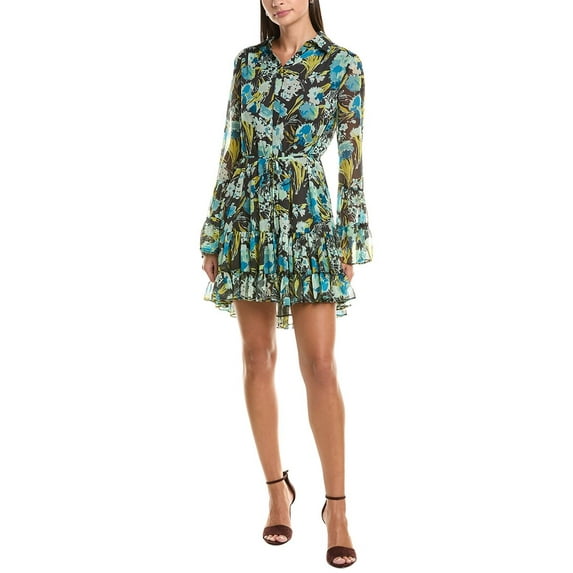 Cinq à Sept womens Tossed Floral Lyla Dress, 00