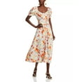 thumbnail image 1 of Cinq à Sept womens  Linework Floral Walker Dress, 8, 1 of 4