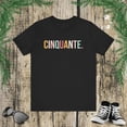 thumbnail image 1 of Cinquante. cute French Birthday cool 50th des soirées/party Unisex T-shirt, 1 of 7