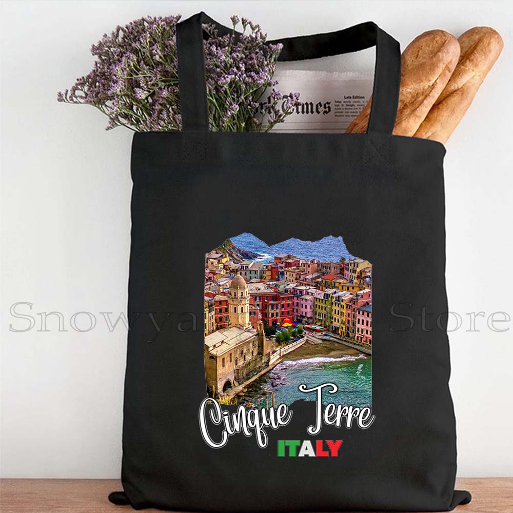 Cinque Terre Italia Painting Pisa Roma Italy Italian Flag Palermo