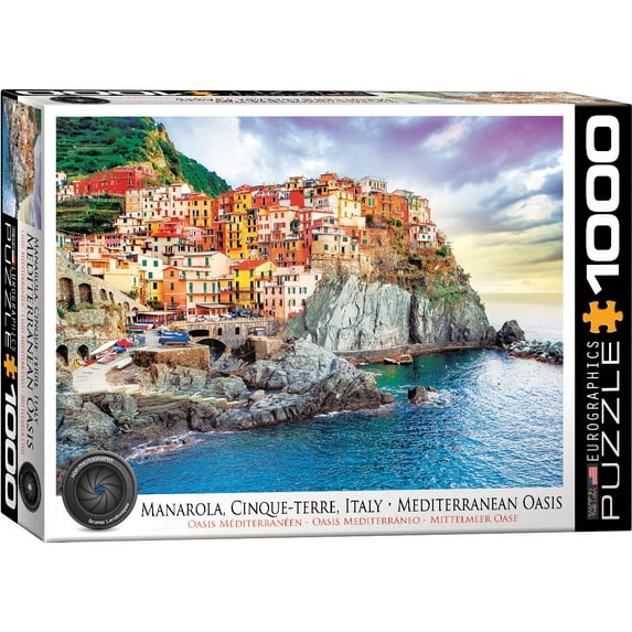 Cinque - Terre Manarola, Italy 1000-Piece Puzzle