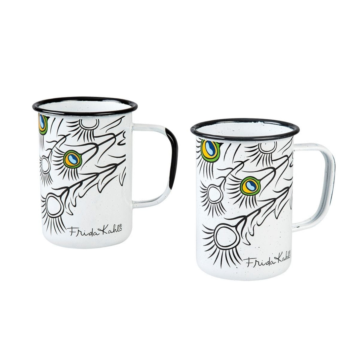 Cinsa 6-Piece Enamelware Bowl Set - 7 Inch, 1 Qt Speckled White Bowls For Kitchen, Camping & Picnics