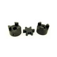 thumbnail image 1 of CintBllTer 1/2inches to 7/8inches L075 Flexible 3-Piece L-Jaw Coupling Set & Buna-N NBR Rubber Spider, 1 of 3