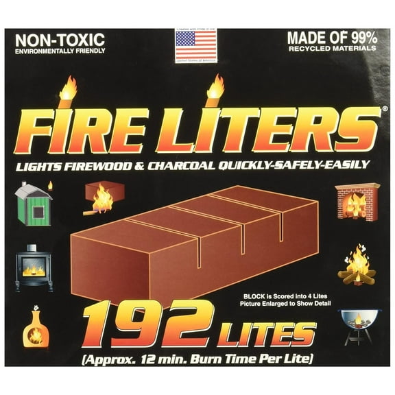 CintBllTer 10192 (192 Pack) 192PK Fireplace Lighter, 1, tan, 192 Count