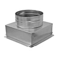 thumbnail image 1 of CintBllTer 14" x 14" Ceiling Box, w/ 12" Round Collar - Connects Register Vent and Diffuser HVAC, 1 of 2