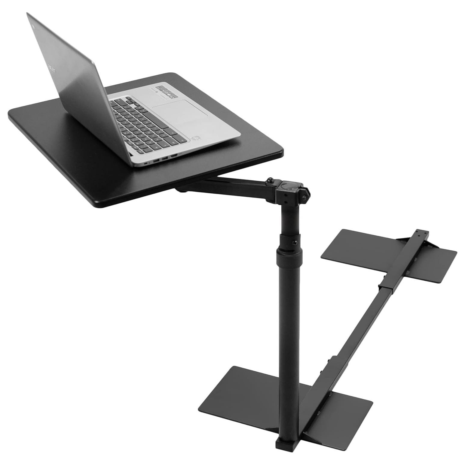 CintBllTer 20 inch Over Couch Swivel Table, Laptop Desk for Work