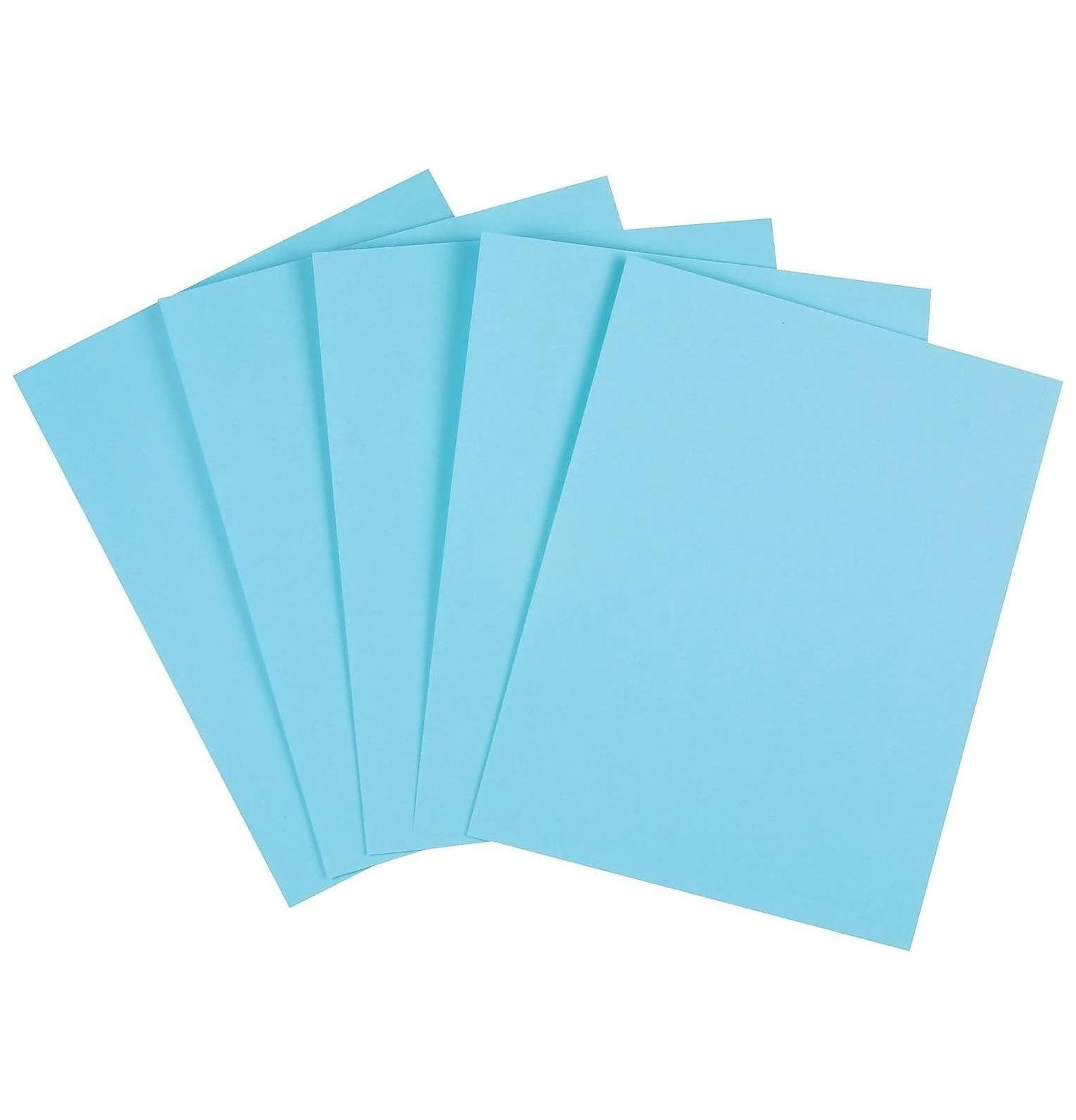 Cintbllter 490891 Cardstock Paper 110 Lbs 8.5-inch X 11-inch Blue 250 