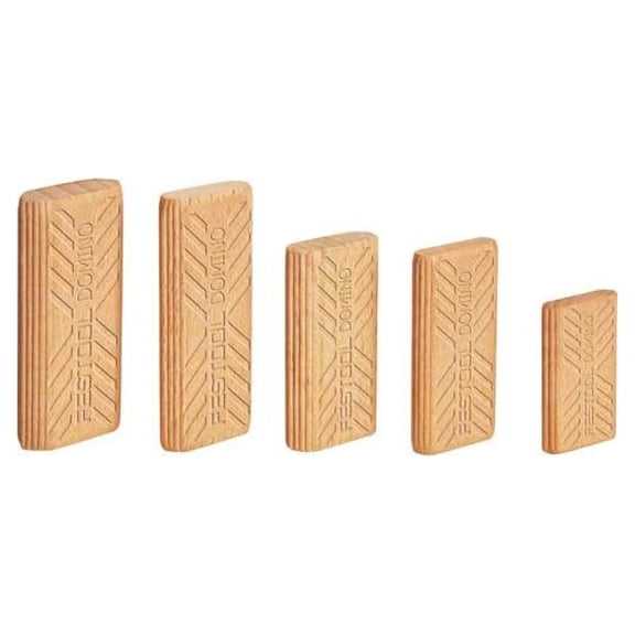 CintBllTer 493299 Domino Tenon, Beech Wood, 8 x 22 x 50mm, 600-Pack