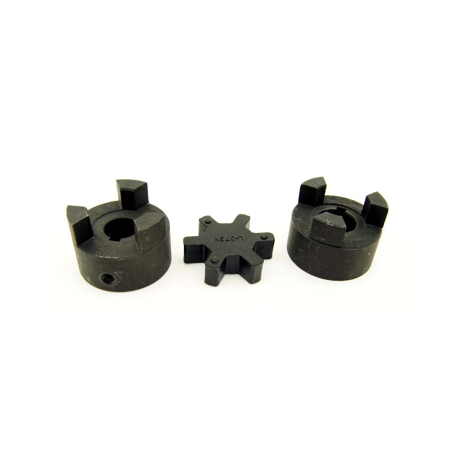 Set Accoppiamento Albero Motore Idraulico Set Accoppiamento Pompa Idraulica L075 - Giunti In Acciaio Da 1/2 A 3/4 Pollici Per Motori Giunto Uretano 1/2 A 3/4 Pompa