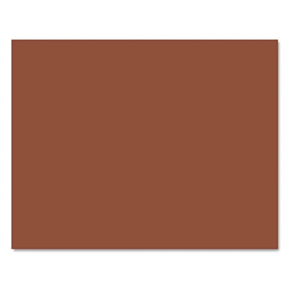 CintBllTer 54691 Peacock Four-Ply Railroad Board, 22 X 28, Brown 25/Carton