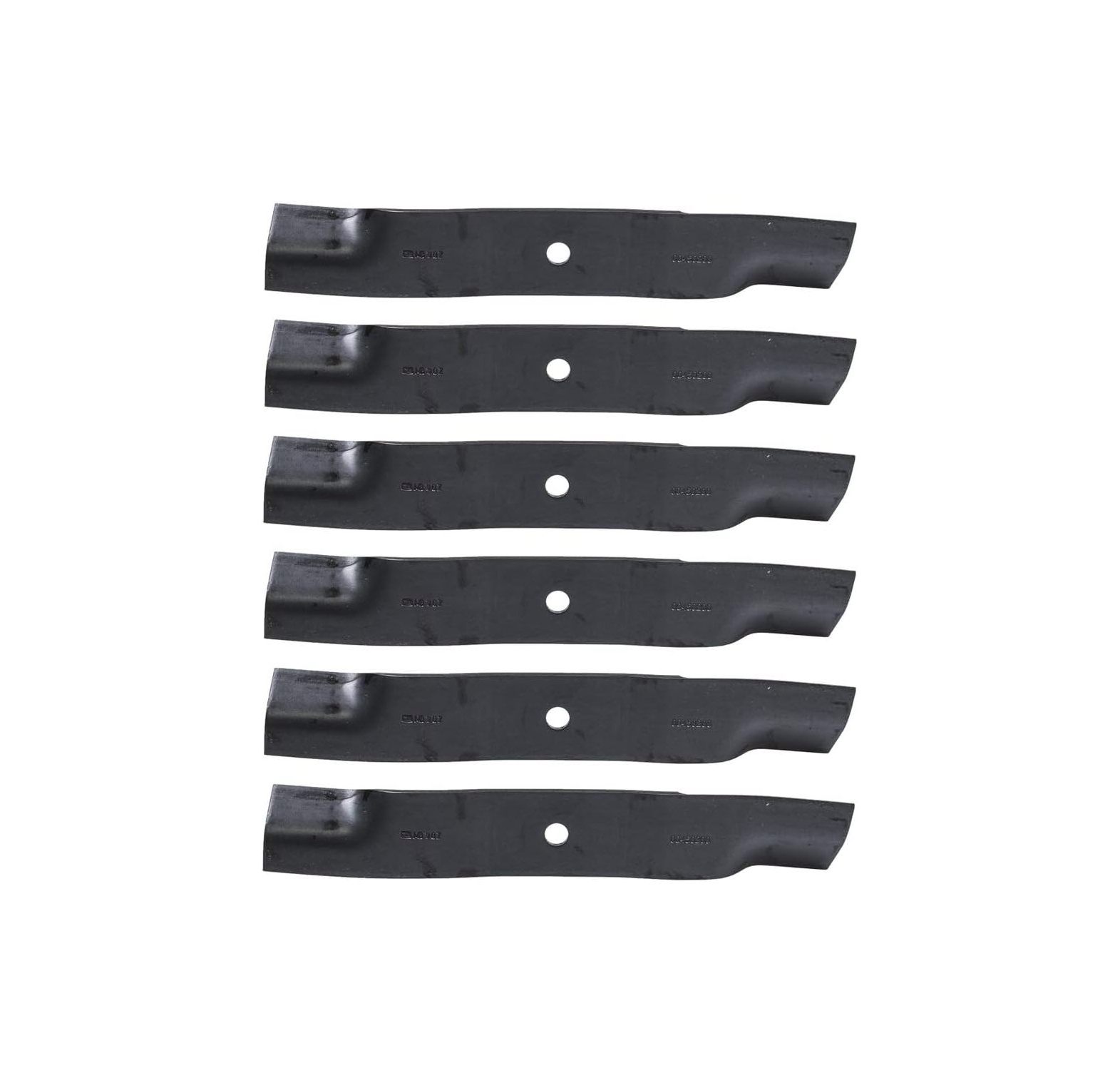6-Pack Copperhead Rotary Mower Blades - Fits Gravely Models GDU10231, 00450300, 03253800, 0450300
