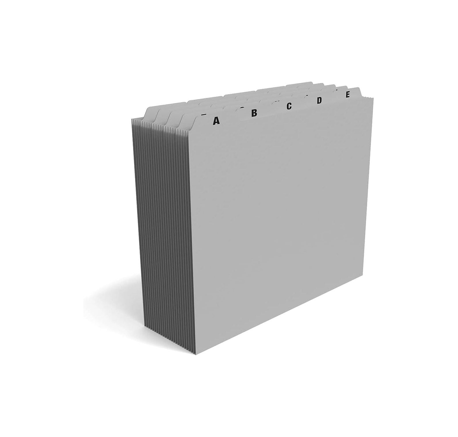 CintBllTer AZ File Guides, 1/5 Cut, Letter Size, Light Gray, 25/Set