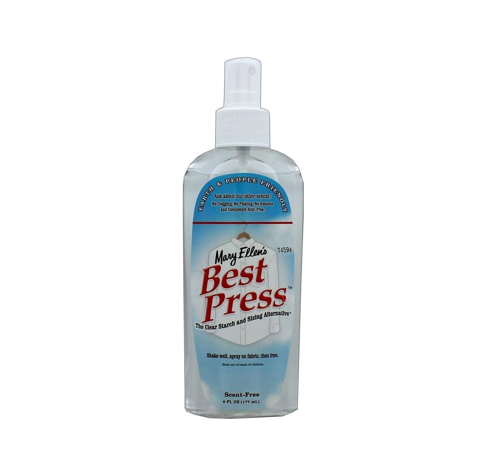 CintBllTer Best Press Spray Starch Alternative, Clear