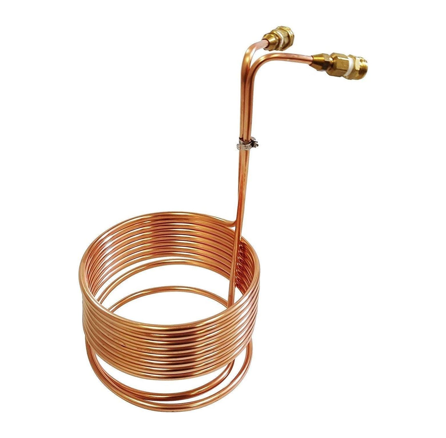 CintBllTer Copper Wort Chiller, Medium