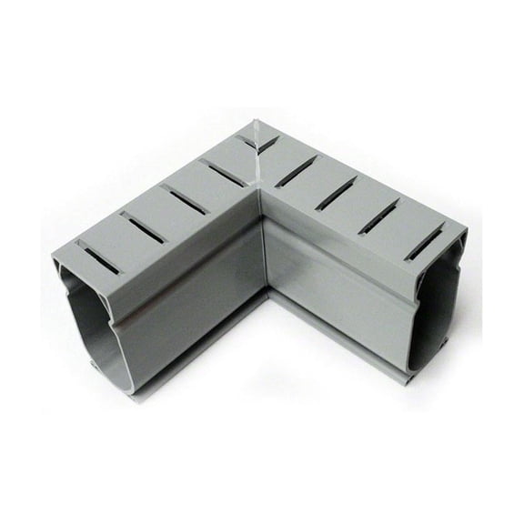 CintBllTer D9G 90 Degree Gray Deck Drain Angle