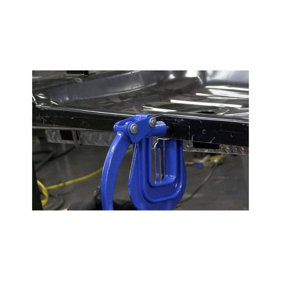 CintBllTer Deep Metal Hand Punch Throat Portable Sheet Rivet Hole Auto Body Tool Adjustable Work Stop