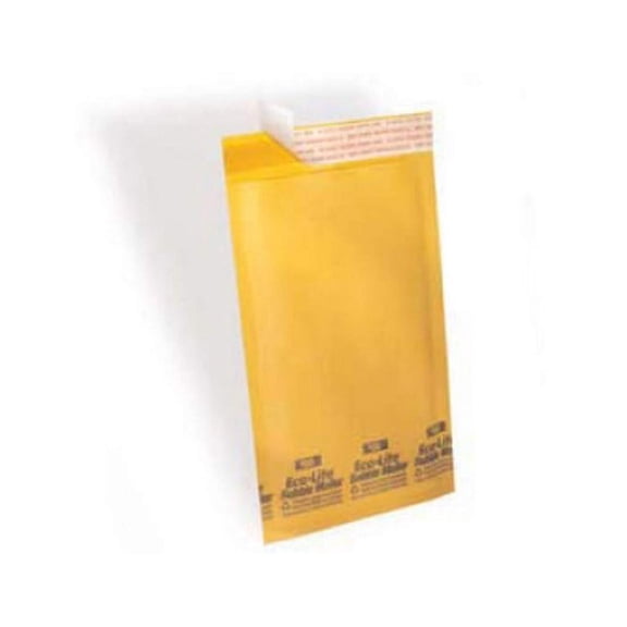 CintBllTer Eco-lite #1 ELSS1 Golden Self Seal Bubble Mailer, 7 1/4" x 12" (Case of 100)