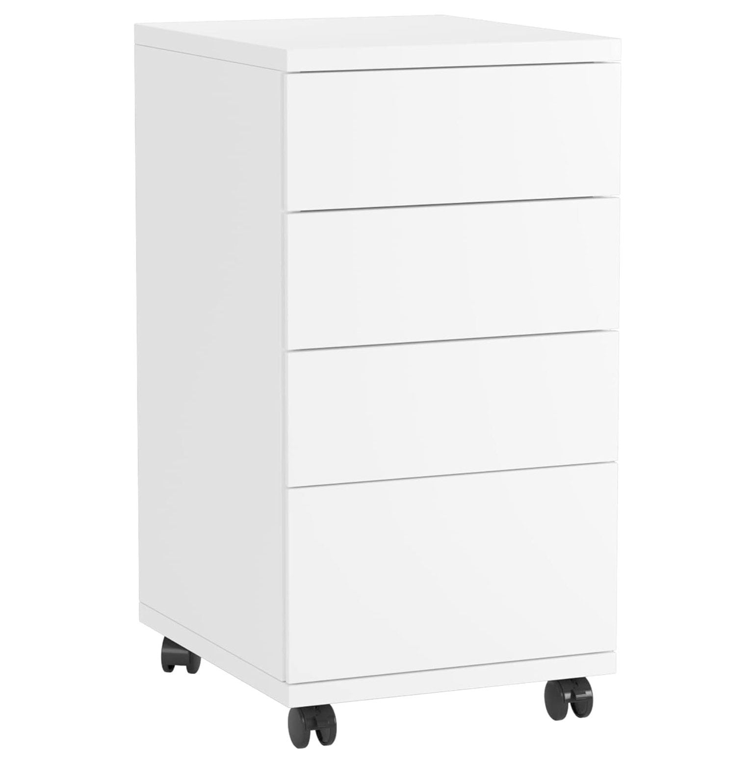 CintBllTer File Mobile Filing with Wheels, 4Drawer