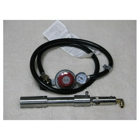 CintBllTer G-2-90 Stainless Steel Forge/Foundry Burner with Regulator and Gauge