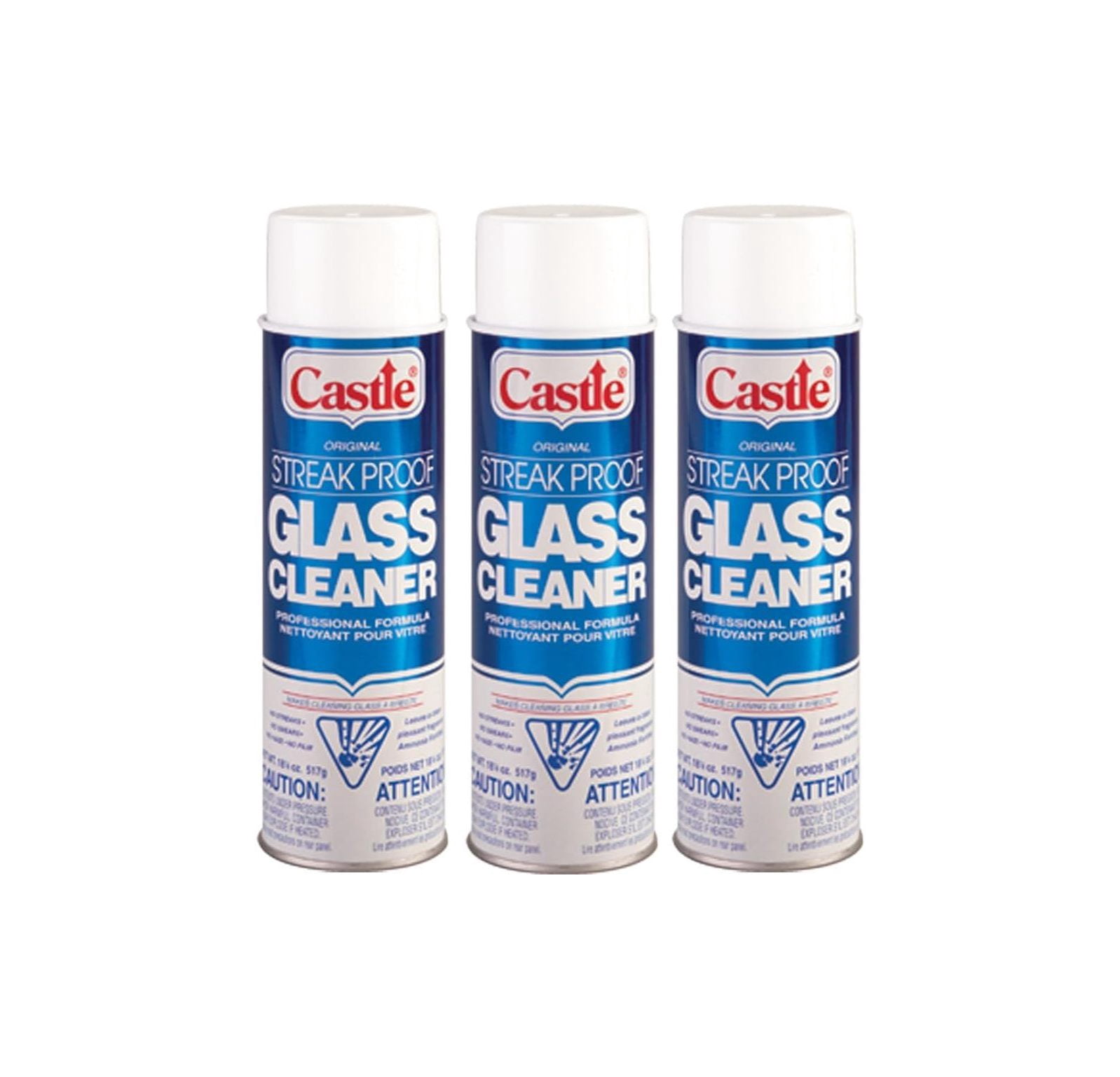 CintBllTer Glass Cleaner (3 cans) - Walmart.com