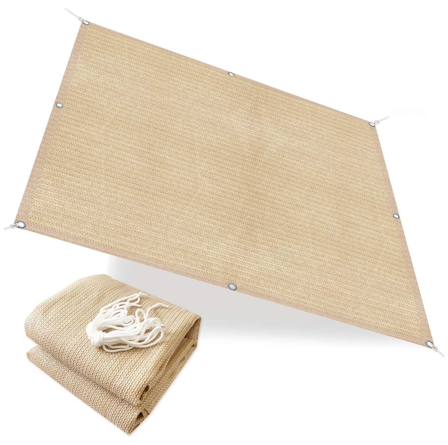 CintBllTer HDPE 60 Sun Block Garden Netting Mesh for Plants Protecting