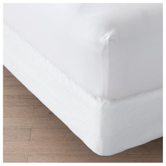 CintBllTer Matelasse Box Spring Cover White Full Box Spring Cover