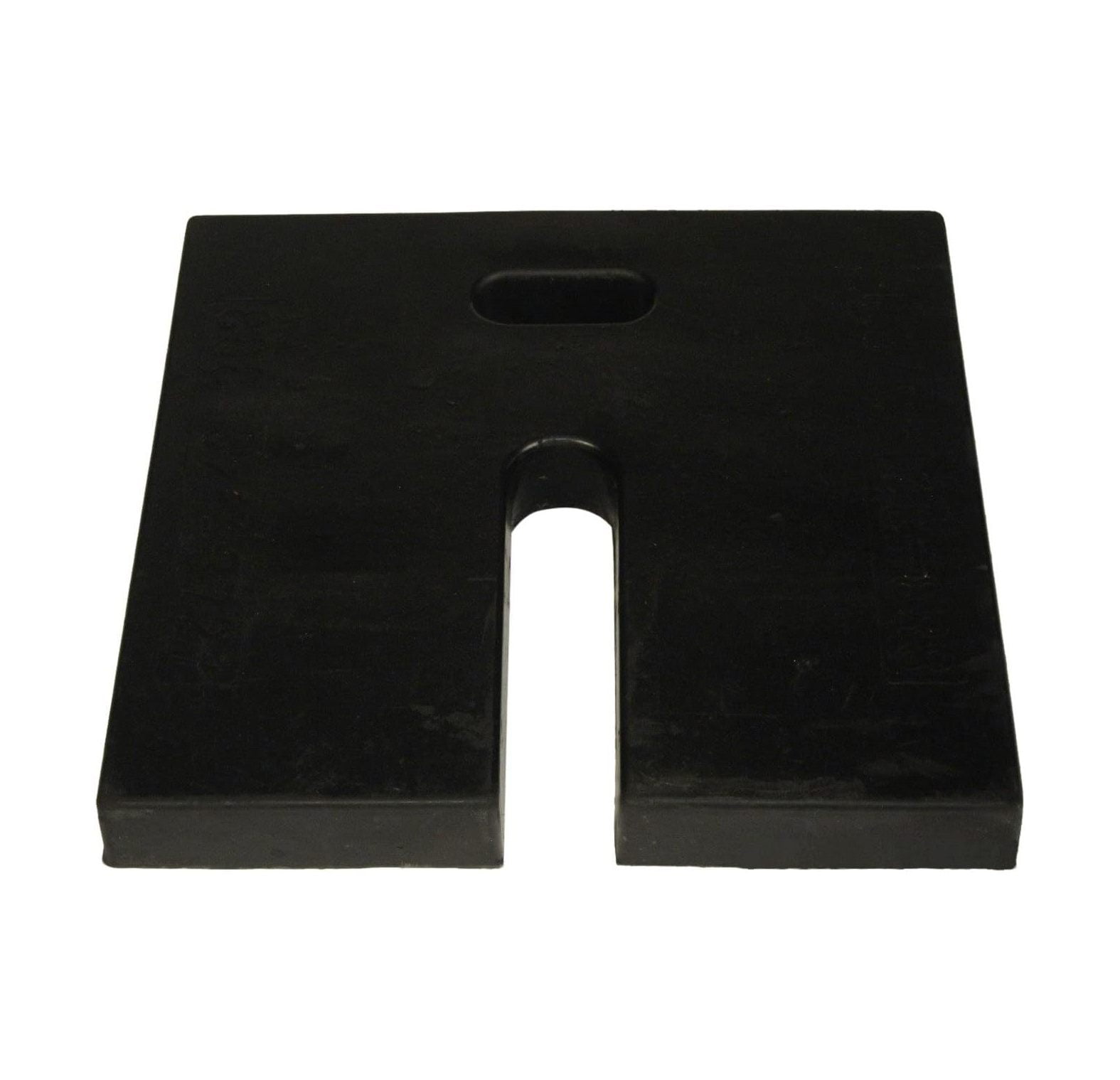 CintBllTer Molded Rubber Base Weight for use with Pipe and Drape System, 20lbs