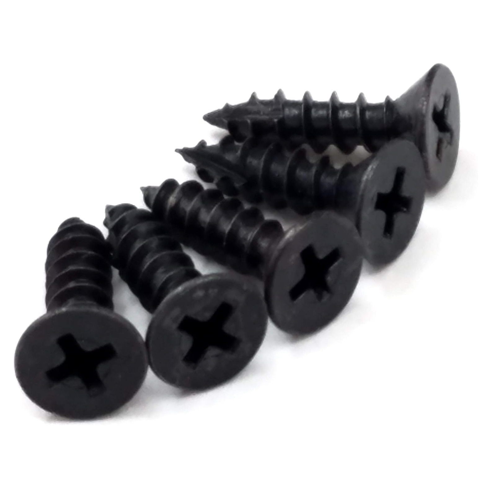 CintBllTer Oil Rubbed Bronze Wood Screws for Hinges 9 x 3/4 Inch Fly