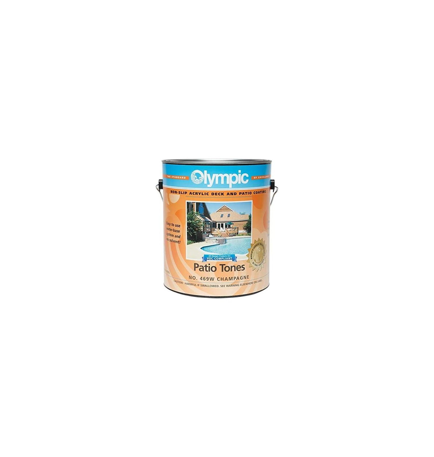 CintBllTer Olympic Patio Tones Deck Coating Champagne 1 Gallon