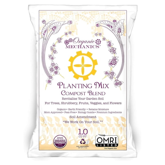 CintBllTer Planting Mix Compost Blend Soil Amendment, 1 cu ft
