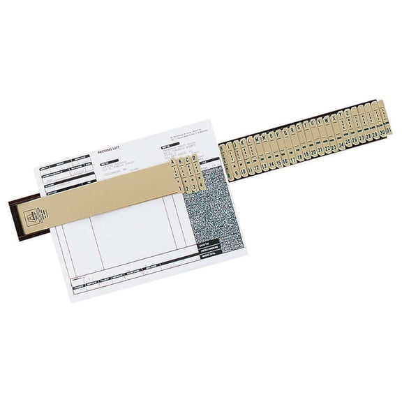 CintBllTer Plastic Sort-All Sorter, 2-1/2" x 23-1/4", Each (40652), Grey, 2.5"x23.3"