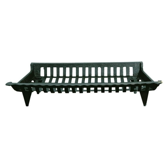 CintBllTer Products Corp 30' Blk Cast Iron Grate 15430 Fireplace Grates & Andirons