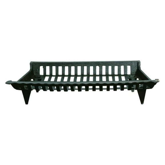 CintBllTer Products Corp 30' Blk Cast Iron Grate 15430 Fireplace Grates & Andirons