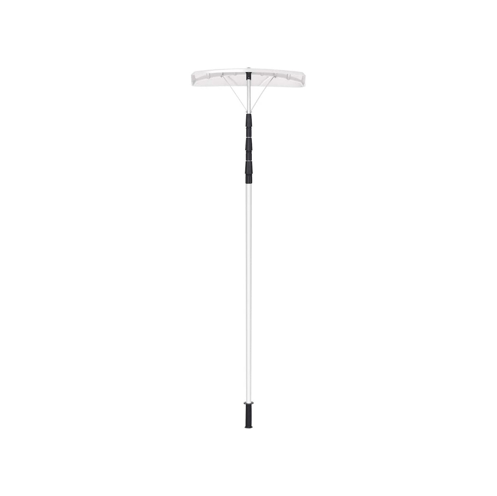 CintBllTer Roof Rake,21ft Aluminum Snow Roof Rake with nLock