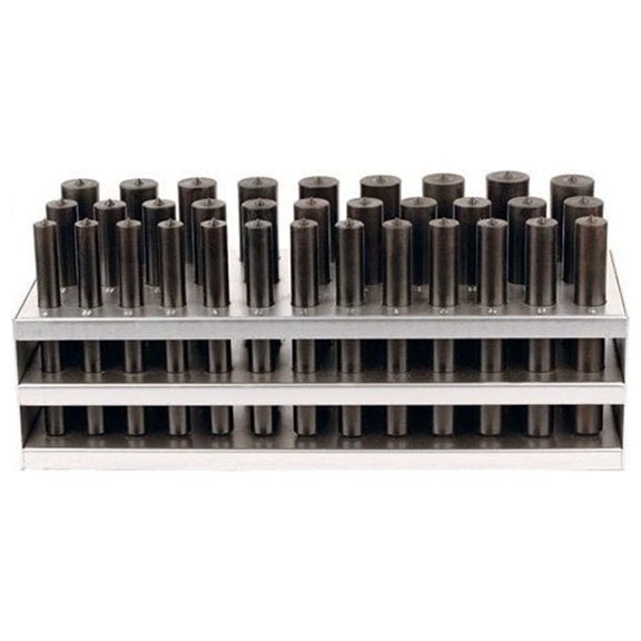 CintBllTer SSG-33IM 33 Pc 1/2" - 1" x 64ths Transfer Punch (Spotter) Set