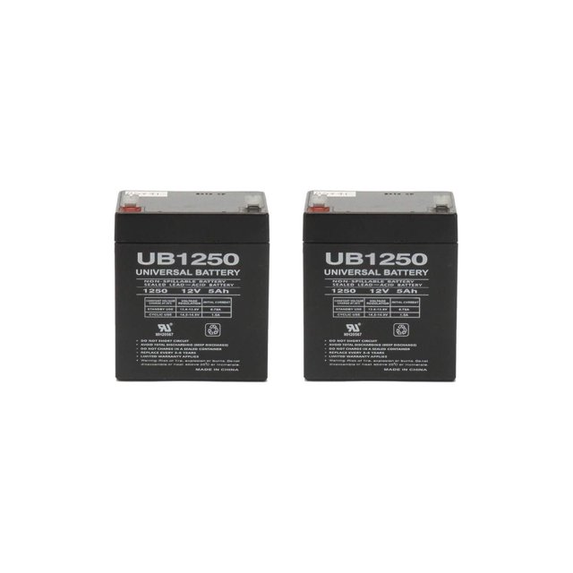 CintBllTer Set of 2 Razor E175 12 Volt 5AmpH SLA Replacement Scooter